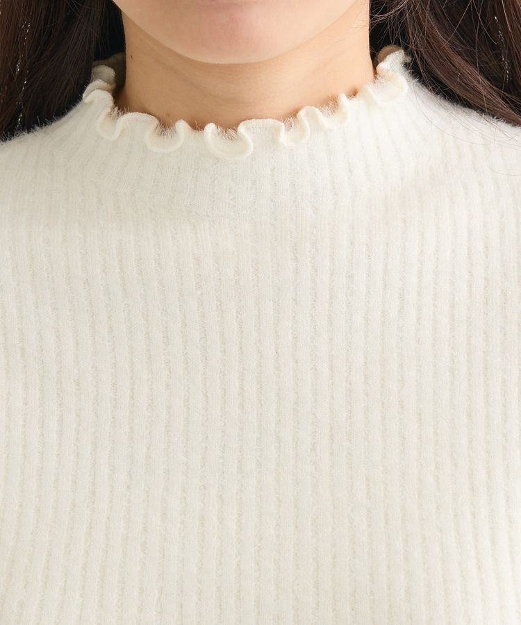 Green Parks「・swing by ウラシャギーフレアスリーブニット」|ニット・セーター|