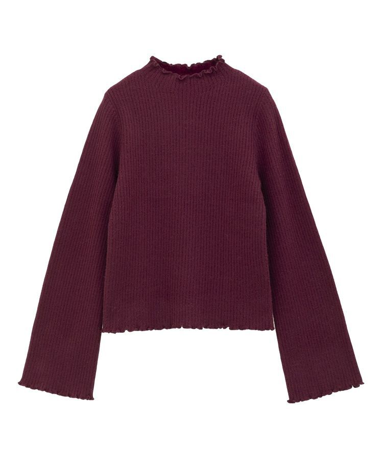 Green Parks「・swing by ウラシャギーフレアスリーブニット」|ニット・セーター|