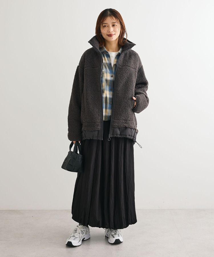 Green Parks「・ELENCARE DUE 2wayチェックビックシャツ」|チュニック|