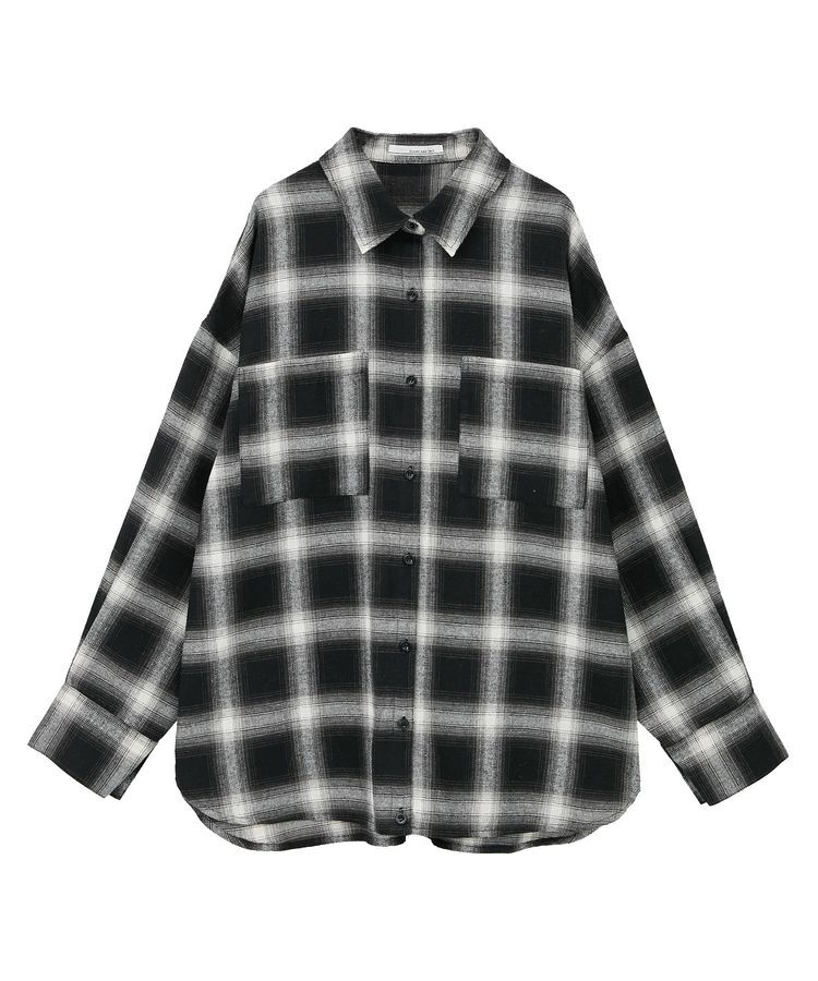 Green Parks「・ELENCARE DUE 2wayチェックビックシャツ」|チュニック|