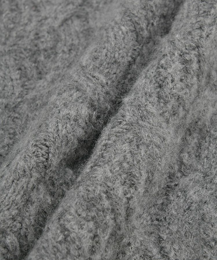 Green Parks「ふわふわケーブルニットプルオーバー」|ニット・セーター|