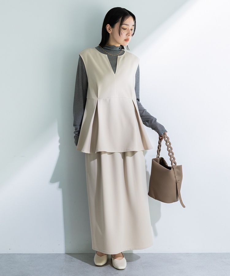 Green Parks「シアーリブタートルプルオーバー」|インナー|