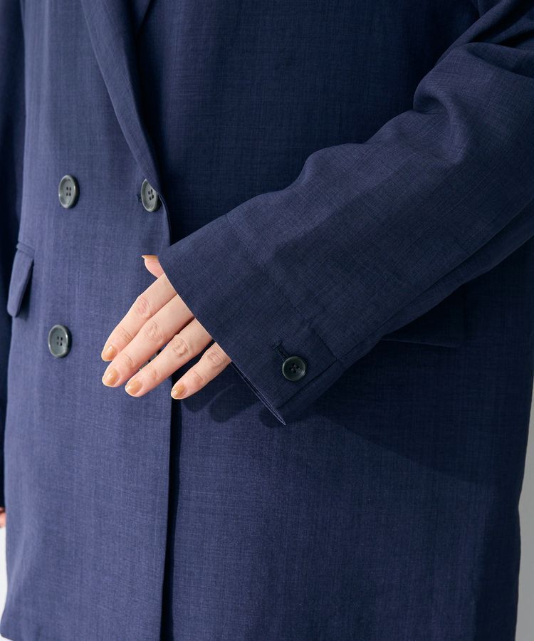 Green Parks「オーバーサイズW釦ライトジャケット」|テーラードジャケット|