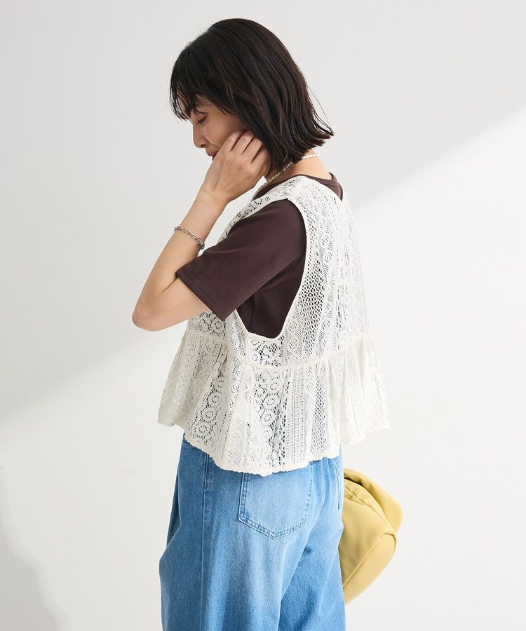 Green Parks「レースベスト」|ベスト・ジレ|