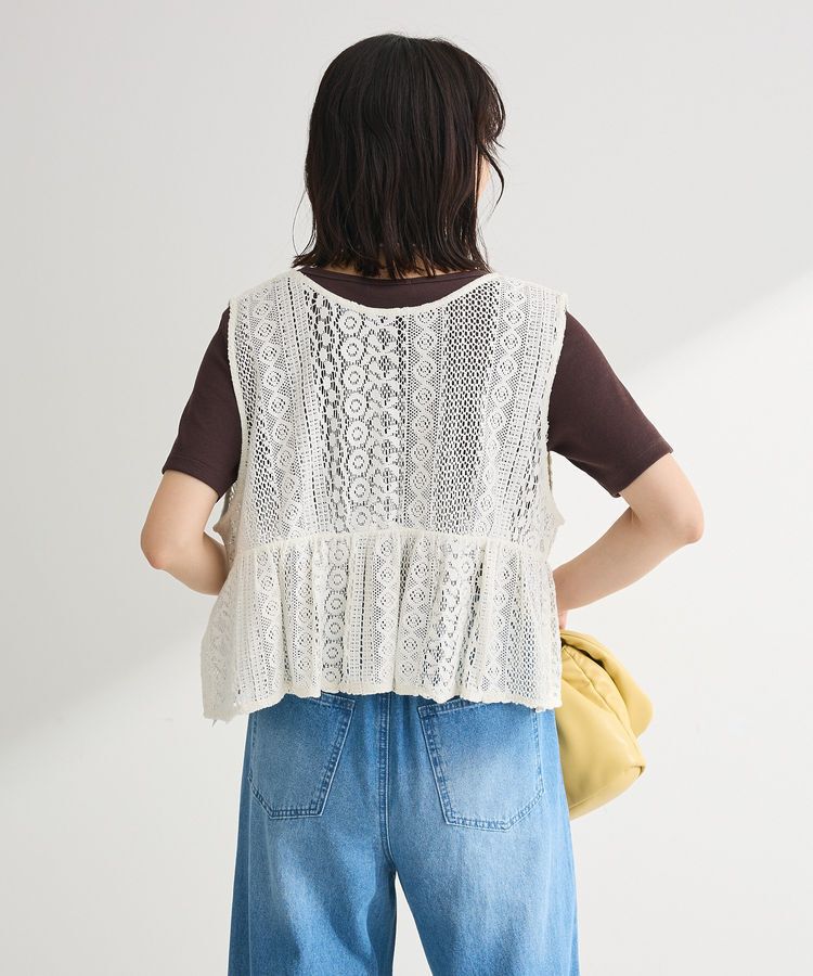 Green Parks「レースベスト」|ベスト・ジレ|