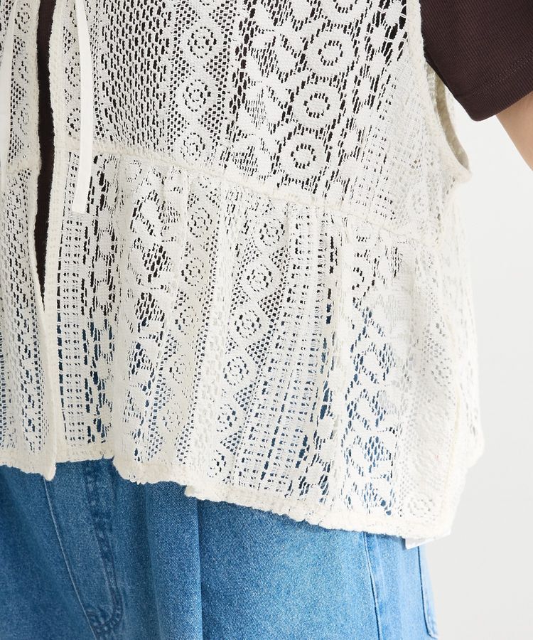 Green Parks「レースベスト」|ベスト・ジレ|