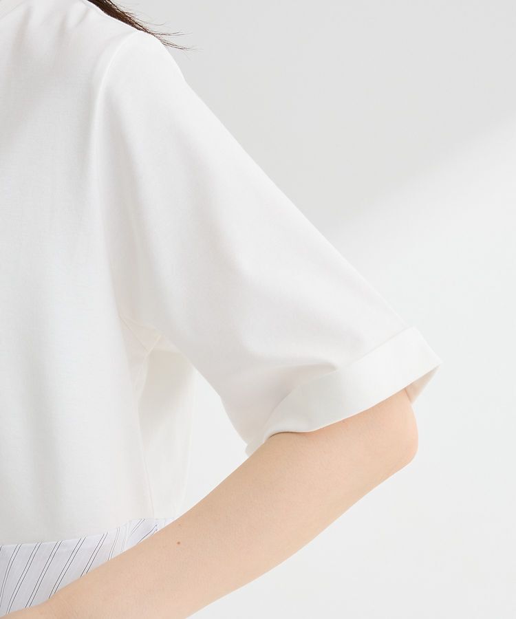 Green Parks「華やぎカットソー(アシメヘム)」|Tシャツ・カットソー|