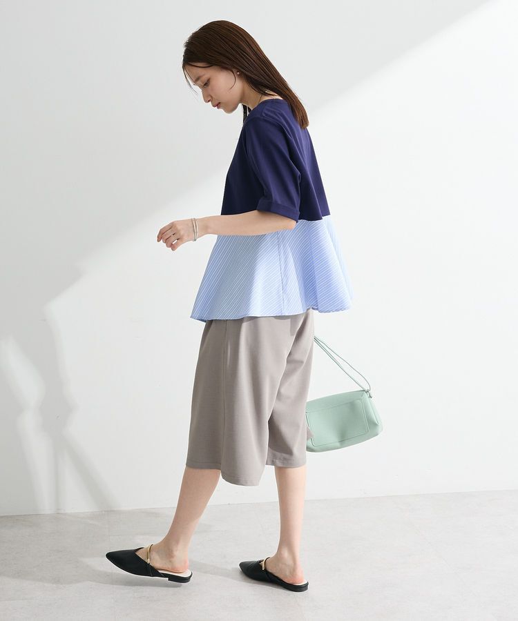 Green Parks「華やぎカットソー(アシメヘム)」|Tシャツ・カットソー|