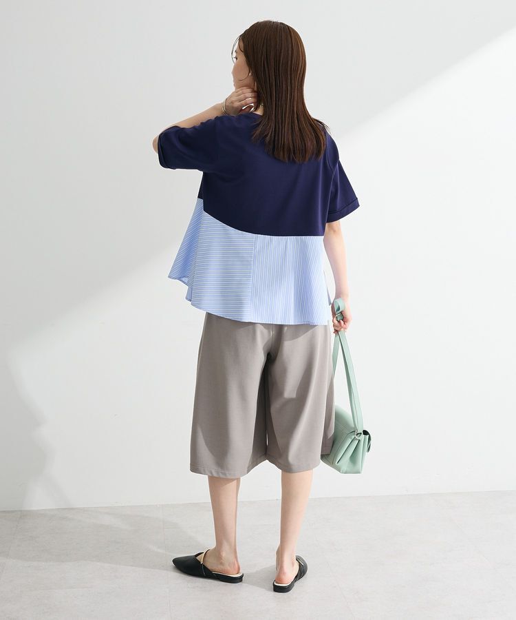 Green Parks「華やぎカットソー(アシメヘム)」|Tシャツ・カットソー|