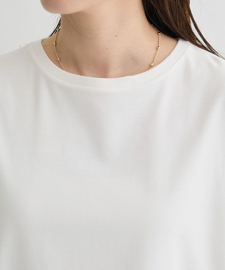 Green Parks「華やぎカットソー(アシメヘム)」|Tシャツ・カットソー|