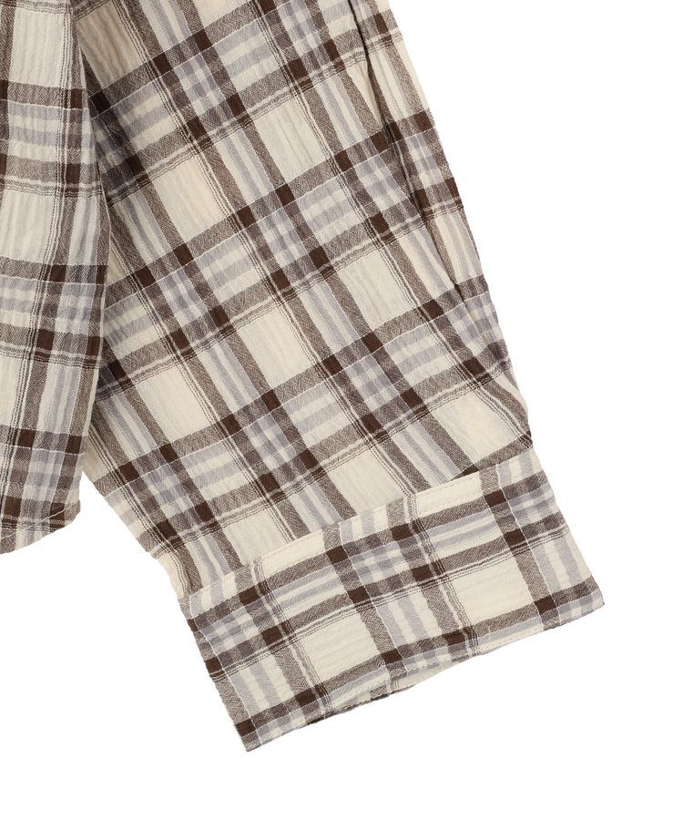 Green Parks「スカーフ付チェックシャツ」|シャツ・ブラウス|