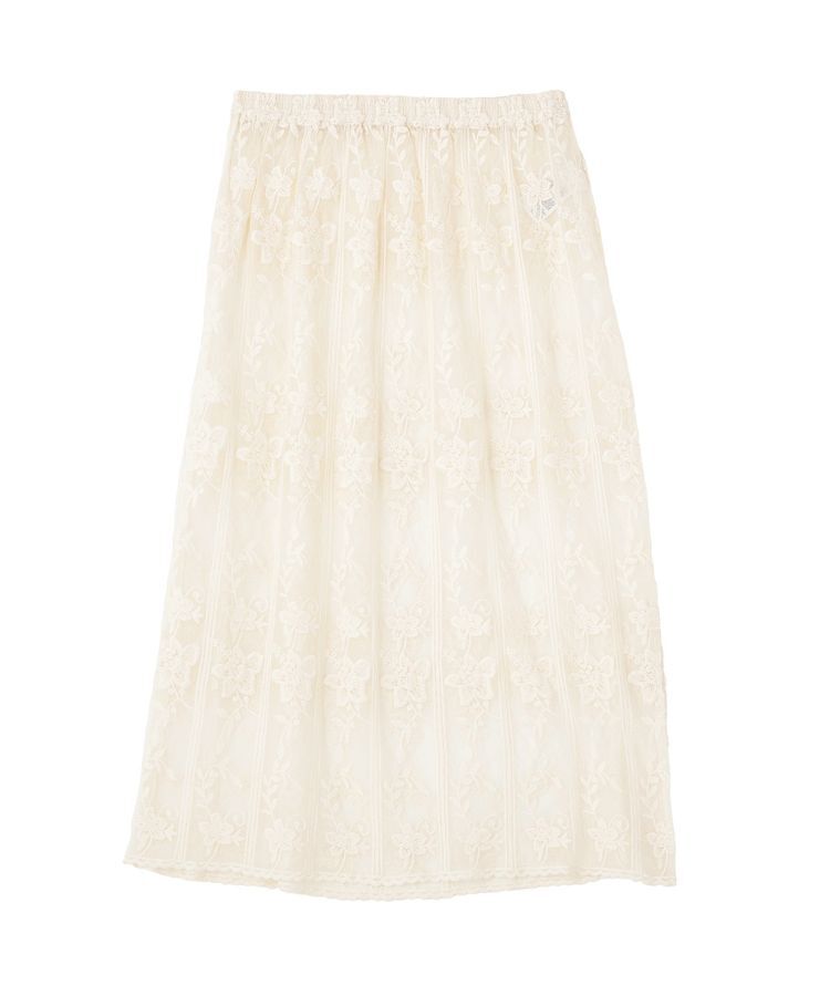 Green Parks「レイヤードレーススカートⅡ」|スカート|