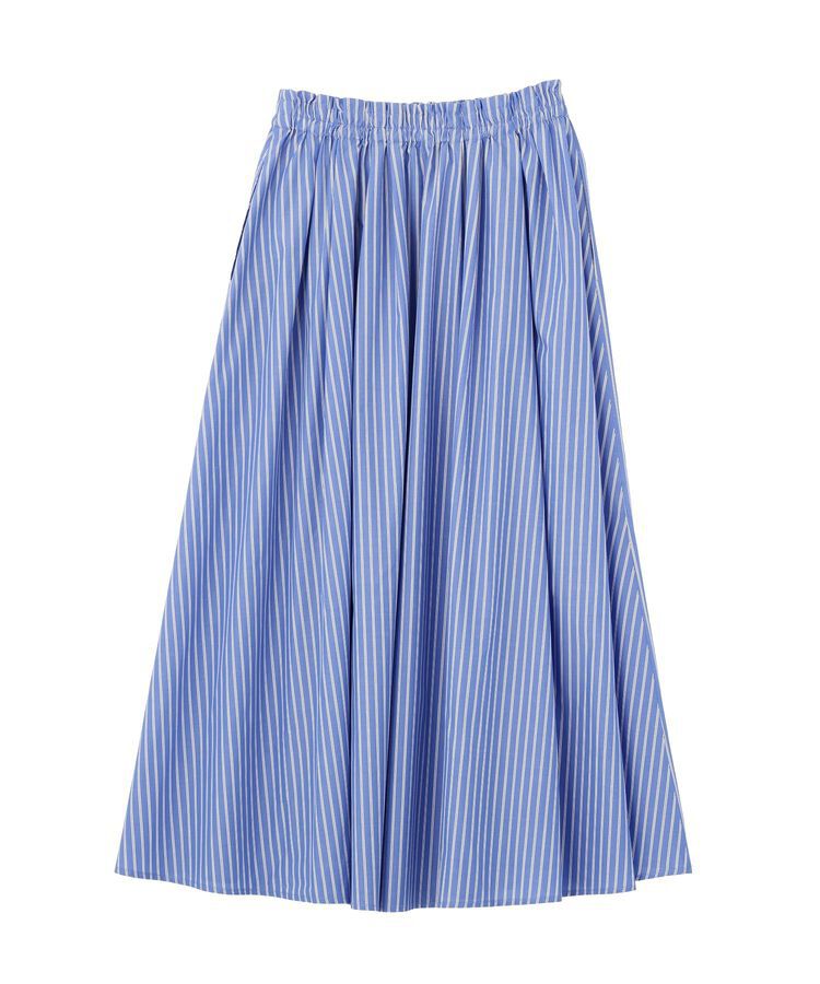 Green Parks「アソート柄ギャザーフレアスカート」|フレア|