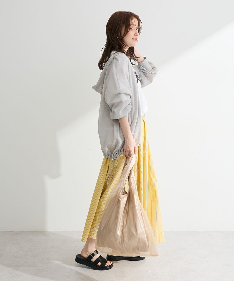 Green Parks「アソート柄ギャザーフレアスカート」|フレア|