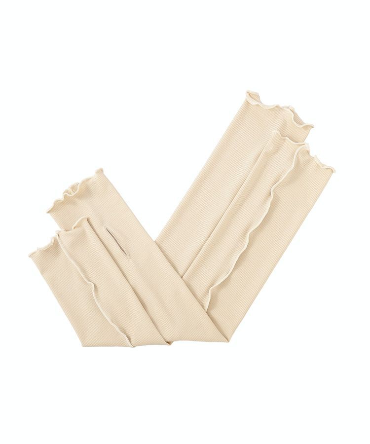 Green Parks「【UVカット】配色メローアームカバー」|その他|Beige