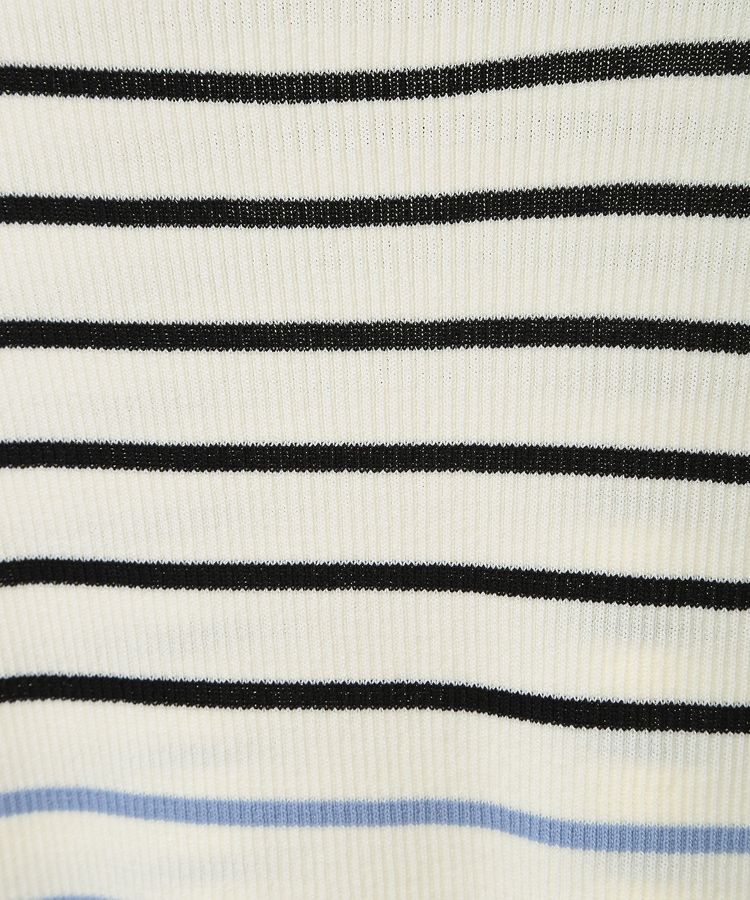 YECCA VECCA「マルチボーダー柄ニット」|ニット・セーター|
