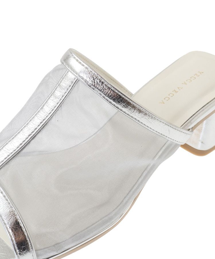 YECCA VECCA「シアーミュールサンダル」|サンダル|