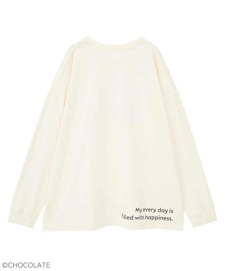 YECCA VECCA「【Whippi&Wrappi】プリントロンTee①」|Tシャツ・カットソー|