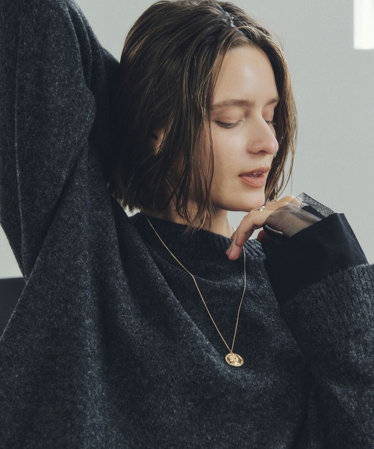 Editt by YECCA VECCA「袖レイヤードソフトニット」|ニット・セーター|