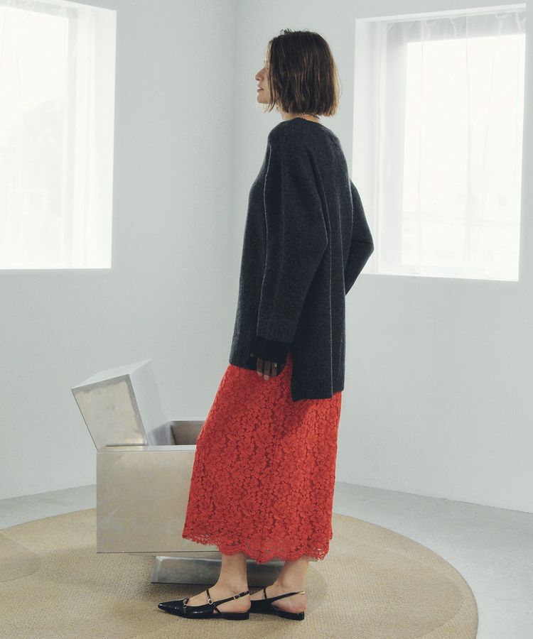 Editt by YECCA VECCA「袖レイヤードソフトニット」|ニット・セーター|