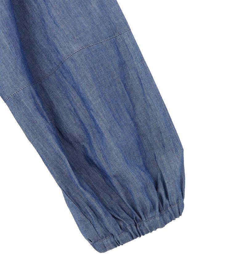 GARAGE OF GOOD CLOTHING「【日本製】シアーデニムボウタイブラウス」|シャツ・ブラウス|