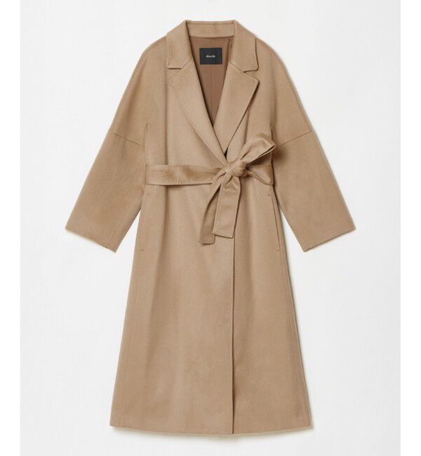 allureville「◇カシミヤビーバーコート」|トレンチコート|