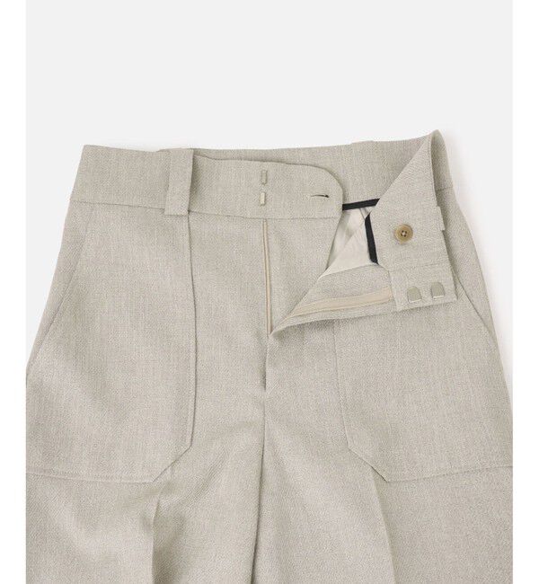 allureville「【セットアップ対応可能】麻調カルゼワイドパンツ」|その他|