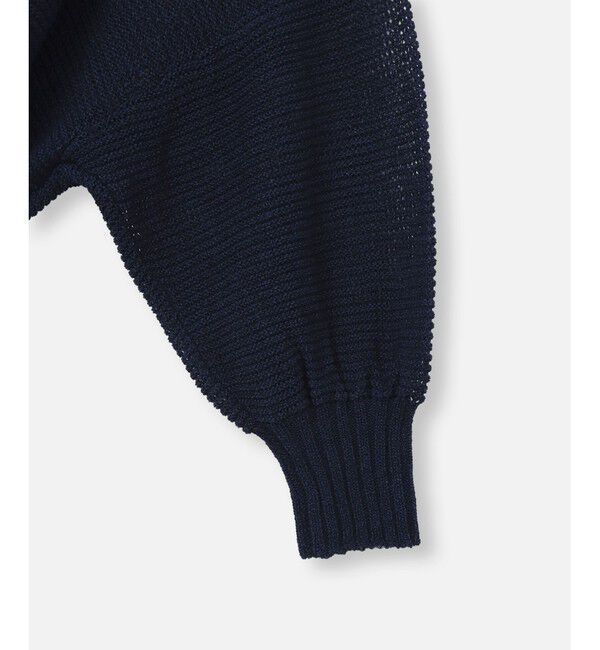 allureville「ドロップ天竺クロップドプルオーバー」|ニット・セーター|