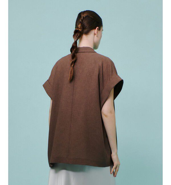 allureville「スラブメッシュフレンチスリーブジャケット」|テーラードジャケット|