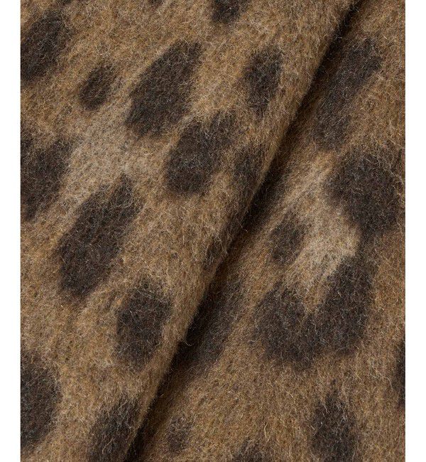 allureville「MILIORレオパードコート」|ダッフルコート|