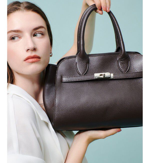 allureville「フロント尾錠トートバッグ」|ショルダー・メッセンジャー|