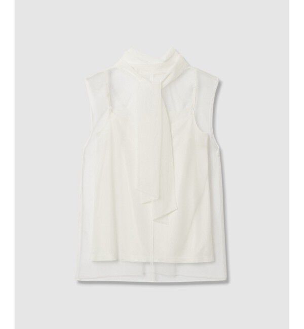 allureville「シアーチュールボウプルオーバー」|Tシャツ・カットソー|