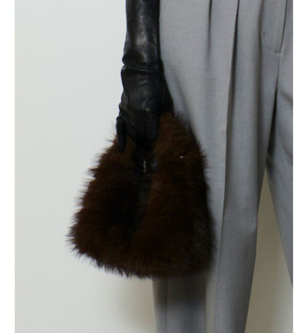 allureville「ヘアリーミニ ハンドバッグ」|ハンドバッグ|