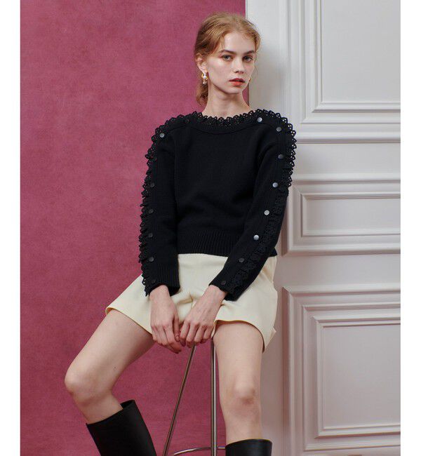 LOULOU WILLOUGHBY「【LOULOU WILLOUGHBY】Ｗダブルクロスショートパンツ」|その他|