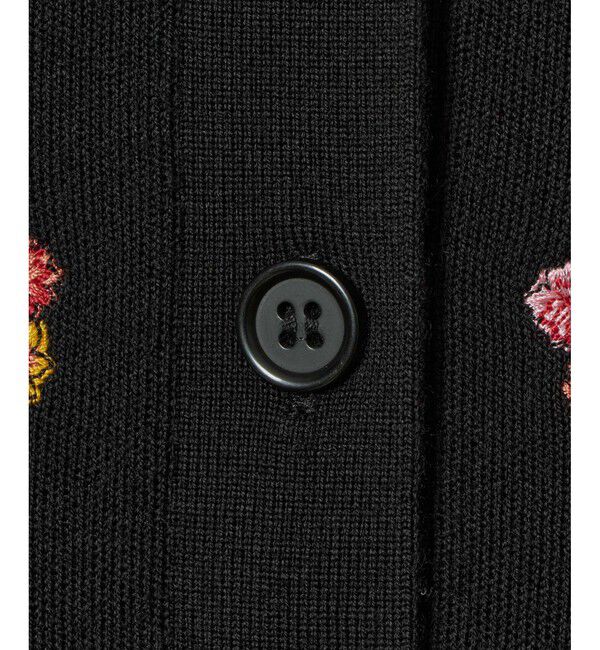 LOULOU WILLOUGHBY「【LOULOU WILLOUGHBY】フラワーシシュウカーディガン」|カーディガン|