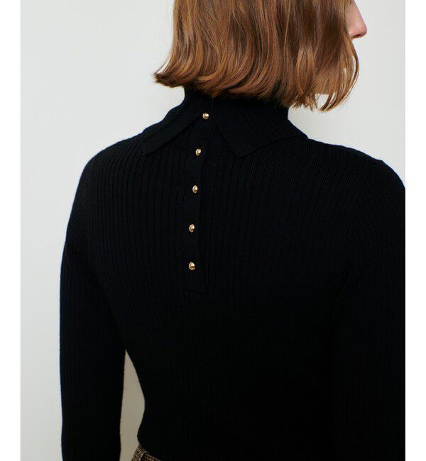 allureville「2WAYネックリブタートル」|ニット・セーター|