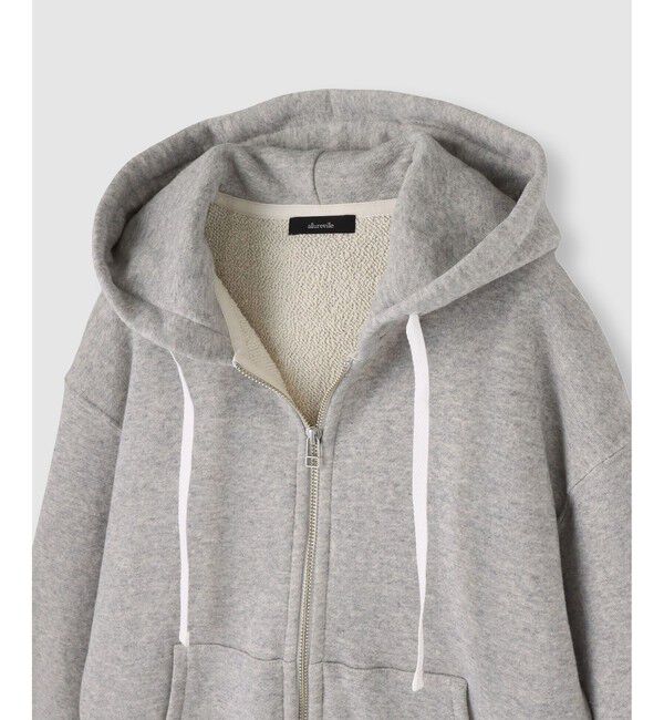 allureville「裏毛ジップアップパーカー」|パーカー|