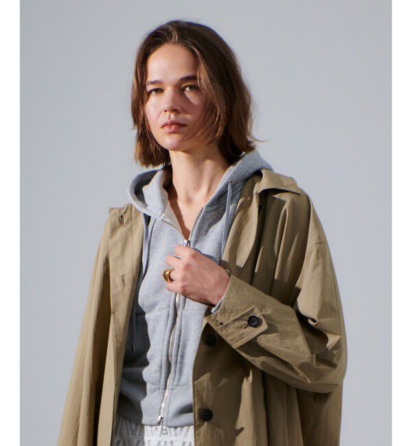 allureville「裏毛ジップアップパーカー」|パーカー|