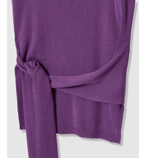 allureville「【ATELIER Line】コットンシルクリネンタンクトップ」|ニット・セーター|