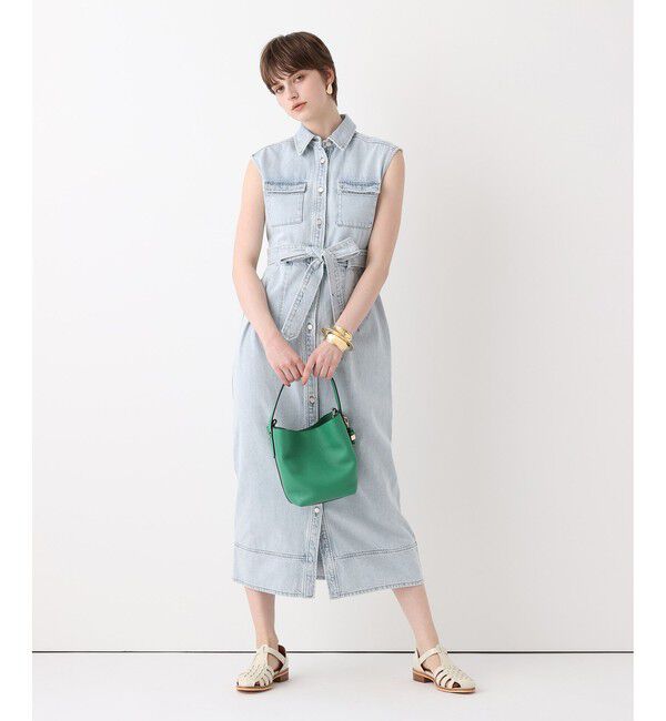 allureville「ブリーチデニムワンピース」|ワンピース|