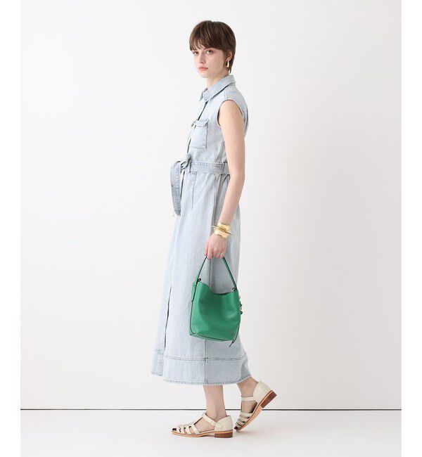 allureville「ブリーチデニムワンピース」|ワンピース|