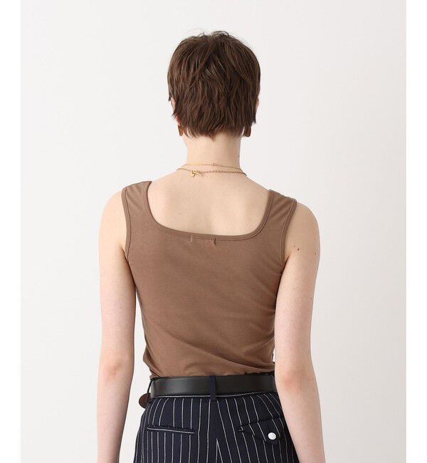 allureville「フライススクエアネックタンク」|Tシャツ・カットソー|