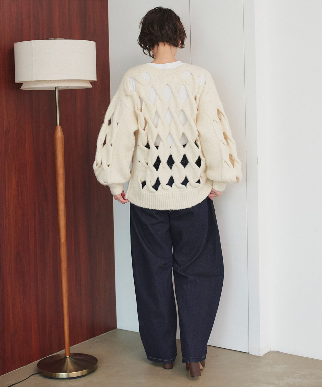 titivate「カーブラインデニムパンツ」|デニム|