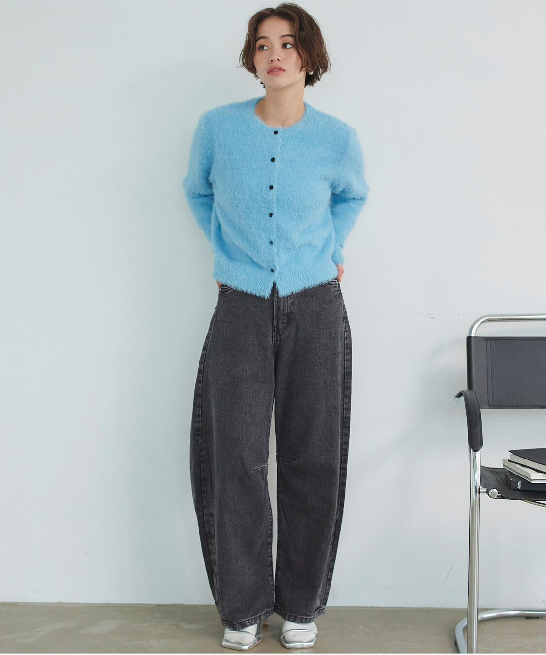 titivate「カーブラインデニムパンツ」|デニム|