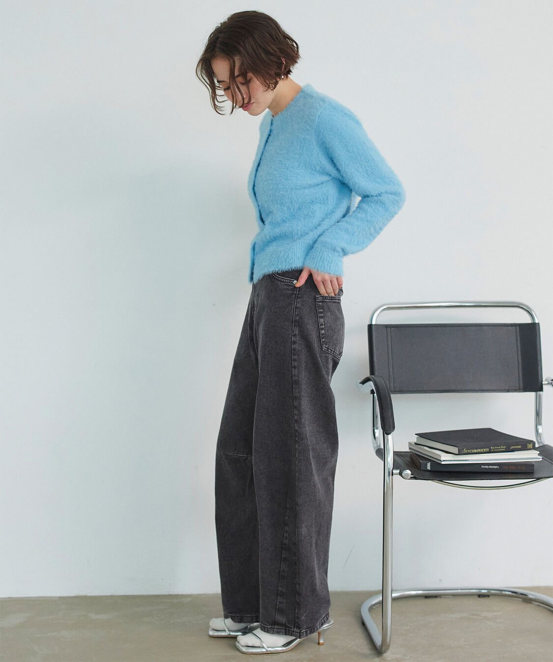 titivate「カーブラインデニムパンツ」|デニム|