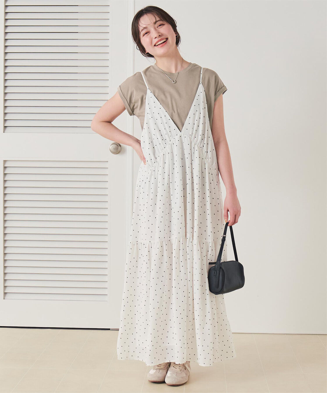 titivate「汗染み防止ダブルカフスTシャツ」|Tシャツ・カットソー|