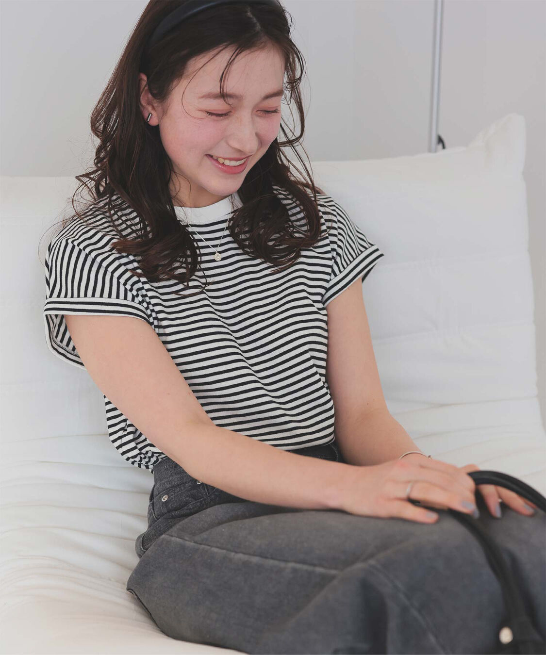 titivate「汗染み防止ダブルカフスTシャツ」|Tシャツ・カットソー|