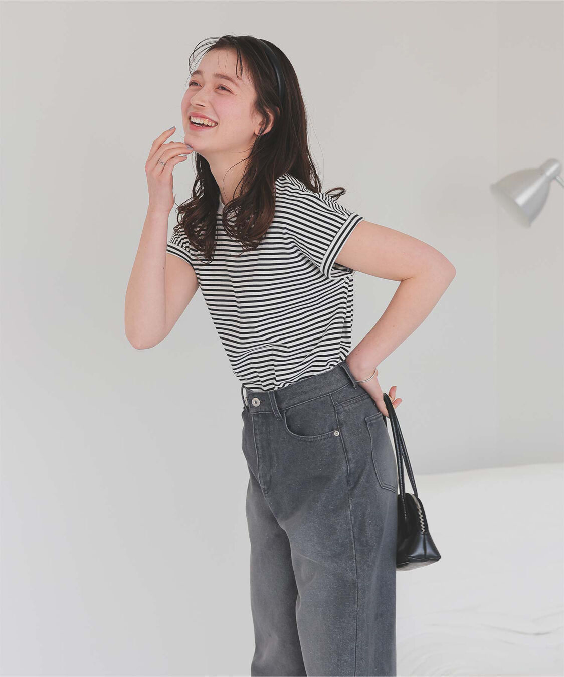 titivate「汗染み防止ダブルカフスTシャツ」|Tシャツ・カットソー|