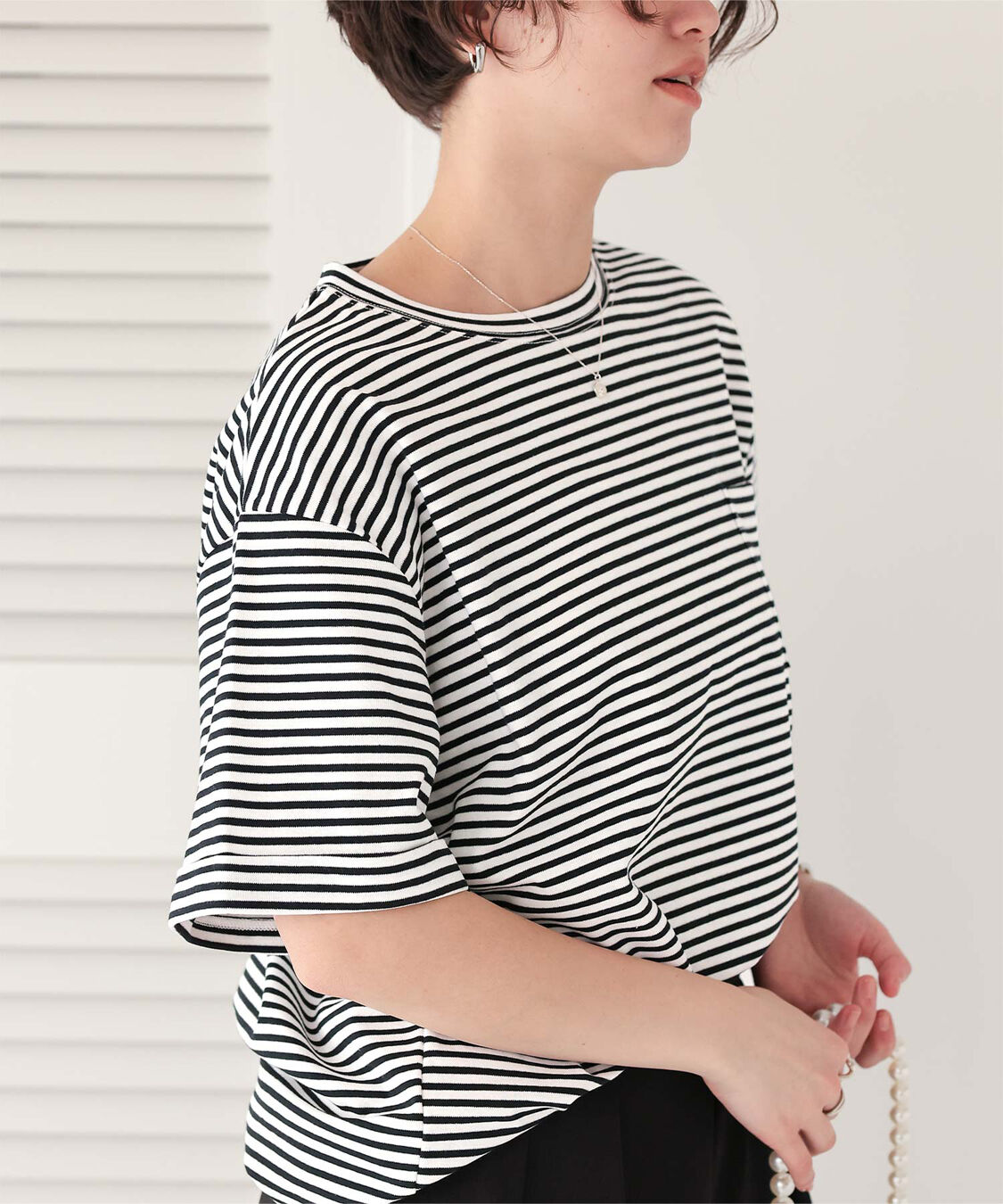 titivate「汗染み防止ポケットTシャツ」|Tシャツ・カットソー|