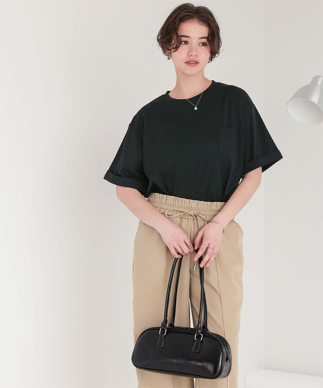 titivate「汗染み防止ポケットTシャツ」|Tシャツ・カットソー|